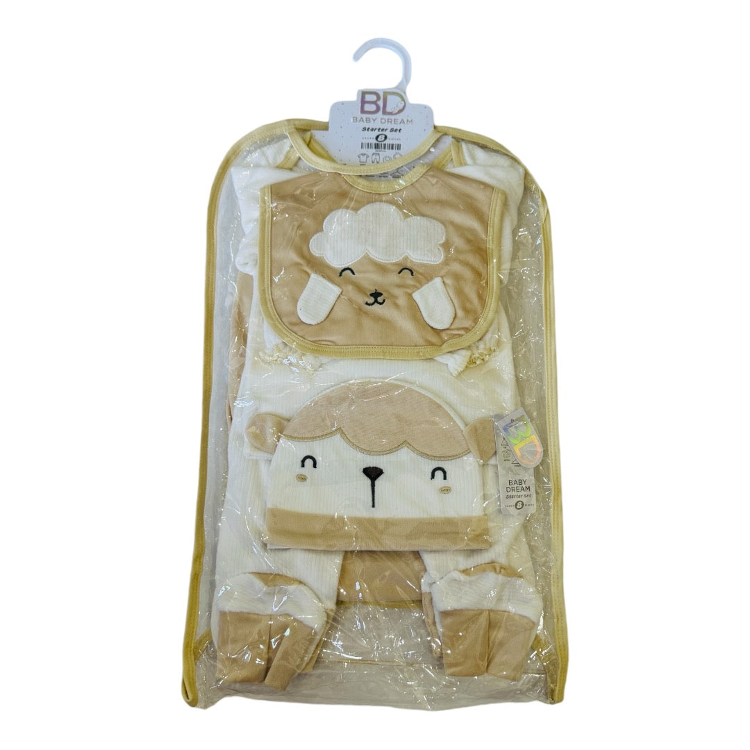 Little Lamb 8-Piece Newborn winter Starter Set