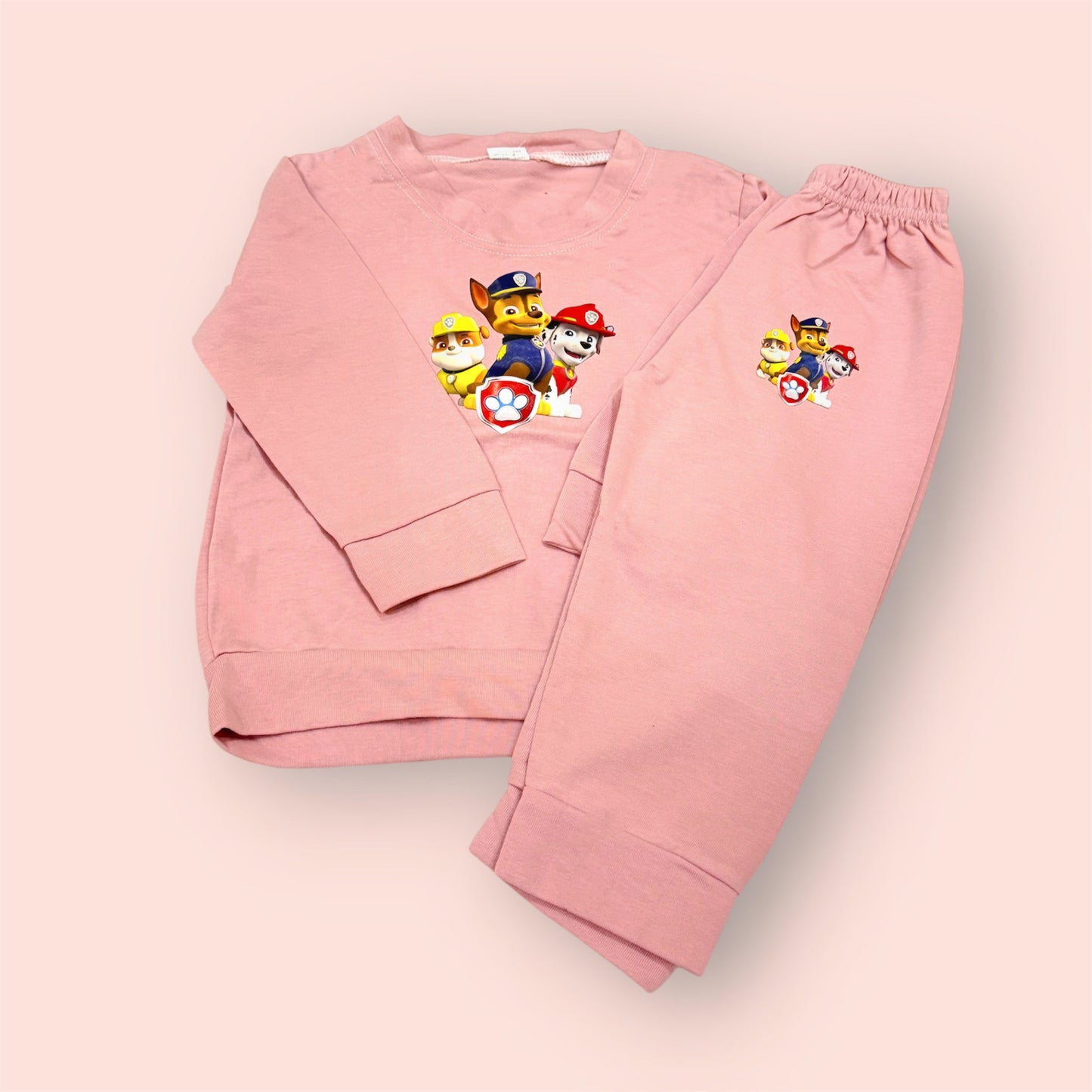 Pawesome Winter Gear: Pink Paw Patrol Sweatshirt & Pants Set