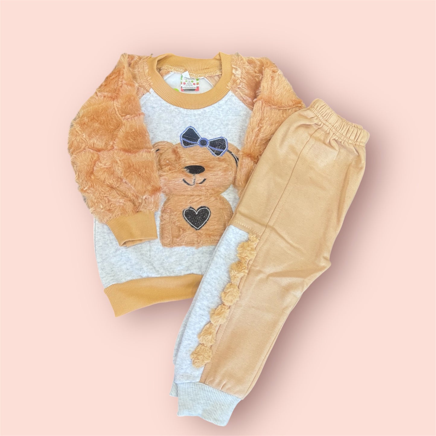 Warm & Fuzzy Winter Shirt & Trouser Set for Her